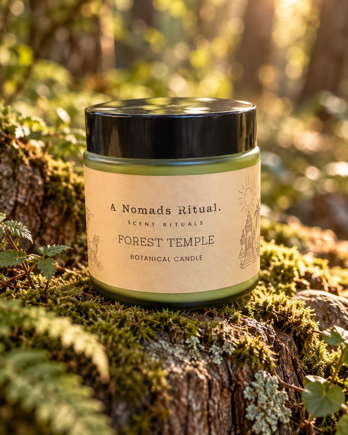 Forest Temple Scented Candle